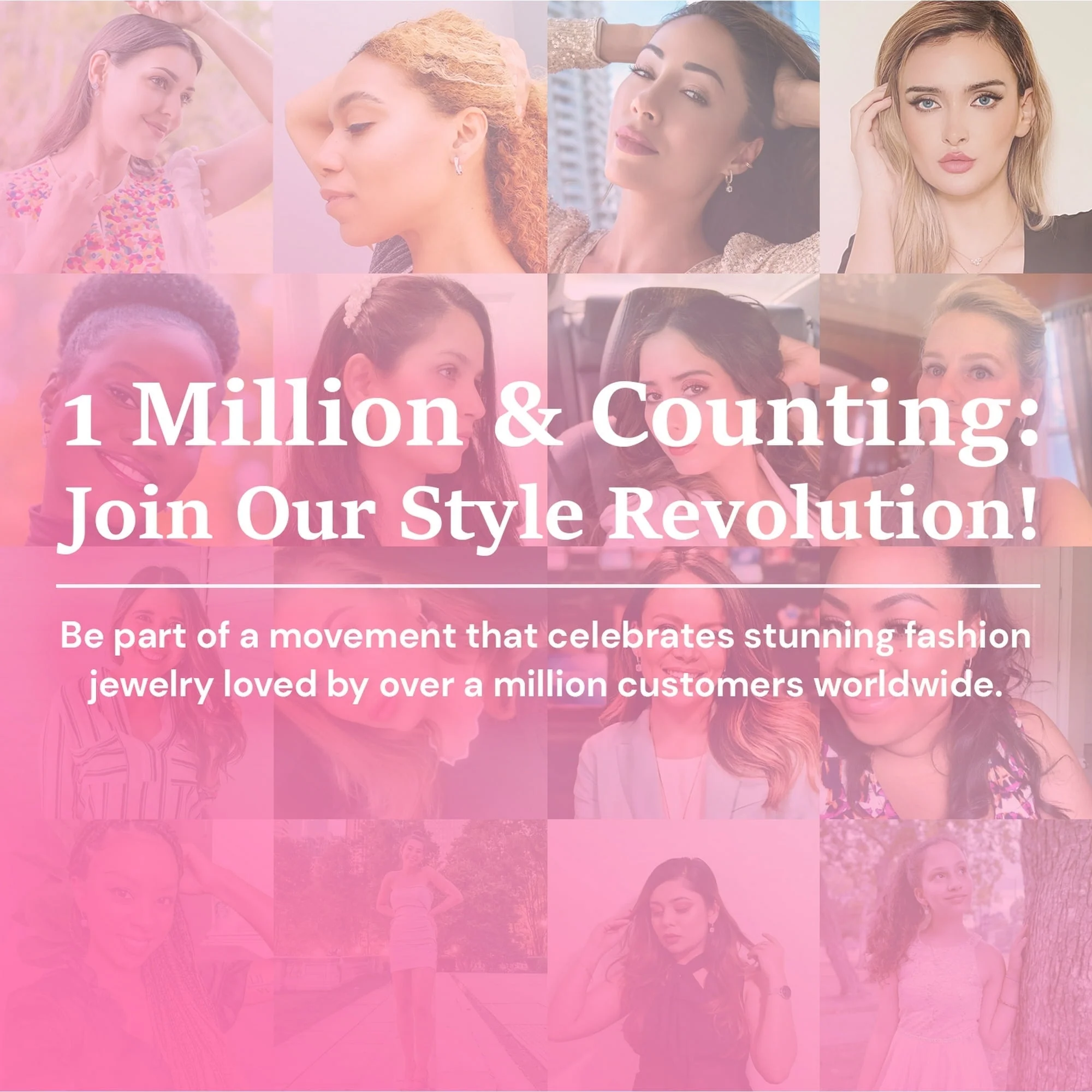 Cate & Chloe Bianca 18k Yellow Gold Plated 25mm Hoop Earrings with Swarovski Crystals for Women - Image 2