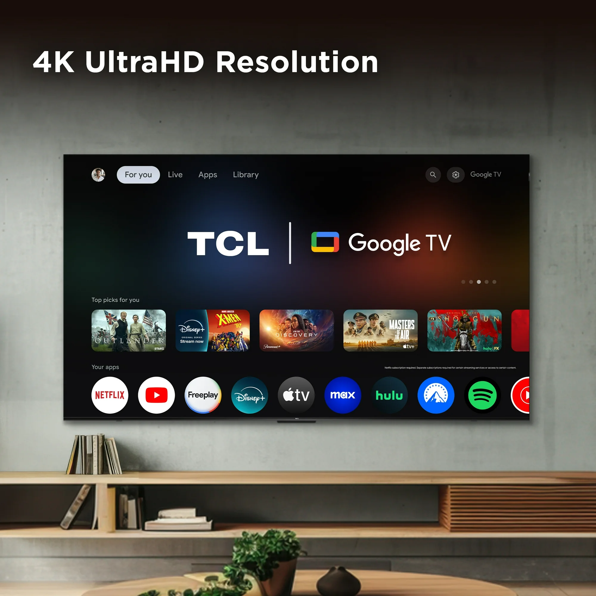 TCL 55" Q Series (NEW 2025) 4K UHD HDR QLED Smart TV with Google TV – Dolby Vision, Dolby Atmos, Motion Rate 120, HDR 10+, Auto Game Mode - 55Q51K - Image 5